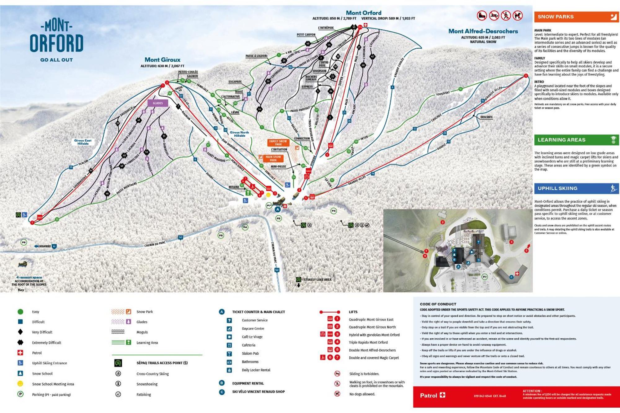 L'Arbre De La Montagne Orford - Ski Hiking Bicking Golf Beaches Magog Eksteriør billede